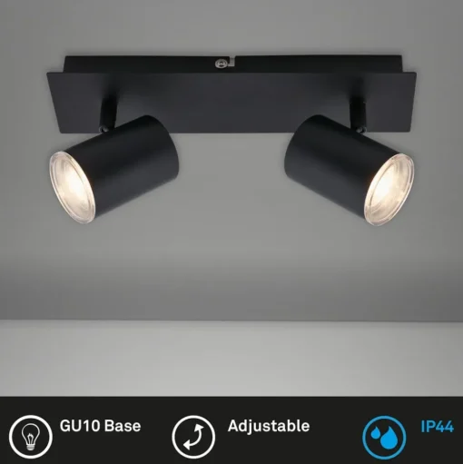 Plafondspot Banyo Splash GU10 IP44 2-lamps