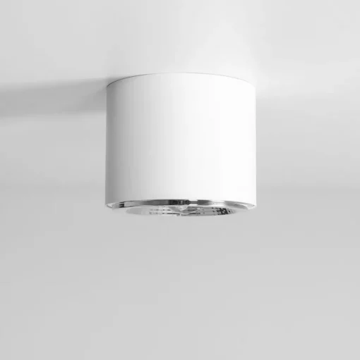 Plafondspot Bot, wit, 1-lamp