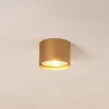 Plafondspot Chloe vast, goud