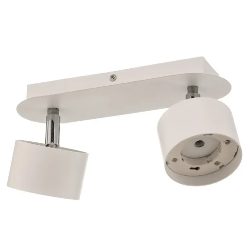 Plafondspot Cloudy 2-lamps wit