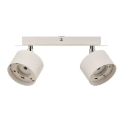 Plafondspot Cloudy 2-lamps wit