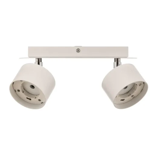 Plafondspot Cloudy 2-lamps wit