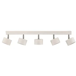 Plafondspot Cloudy 5-lamps wit