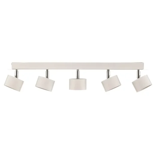 Plafondspot Cloudy 5-lamps wit