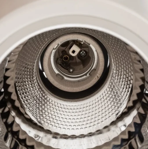 Plafondspot downlight Round in wit, Ø 13,3 cm