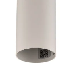 Plafondspot Eye, hoogte 25 cm, wit