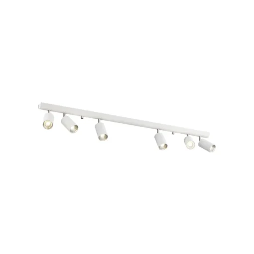 Plafondspot Eye Spot 6-lamps, wit