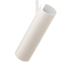 Plafondspot Eye Super, hoogte 58 cm, wit