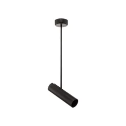 Plafondspot Eye Super, hoogte 58 cm, zwart