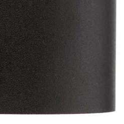 Plafondspot Eye Tone in cilindervorm zwart