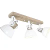 Plafondspot Gearwood, 3-lamps wit