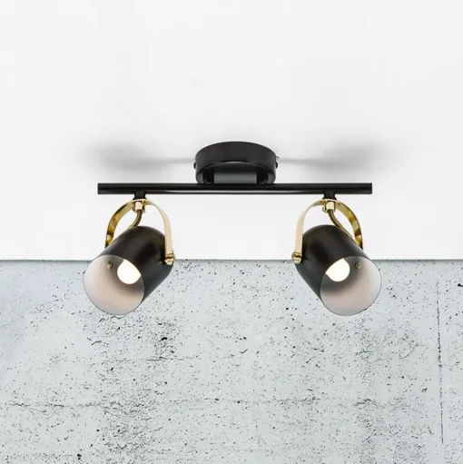 Plafondspot Lotus, 2-lamps