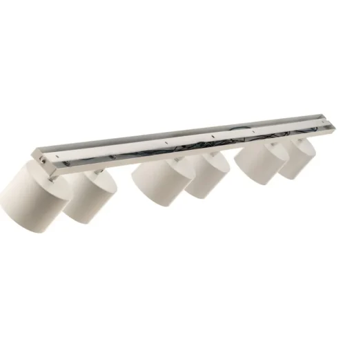 Plafondspot 1046PL_K, 6-lamps, wit