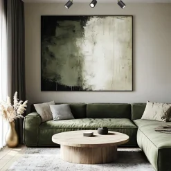 Plafondspot Rodez, zwart/goud, lengte 80 cm, 3-lamps.