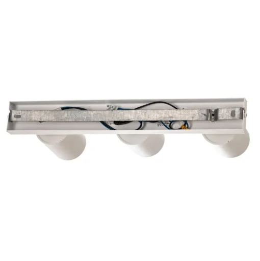 Plafondspot Zoom, 3-lamps, wit