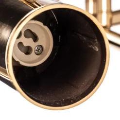 Plafondspots, goud, 4-lamps