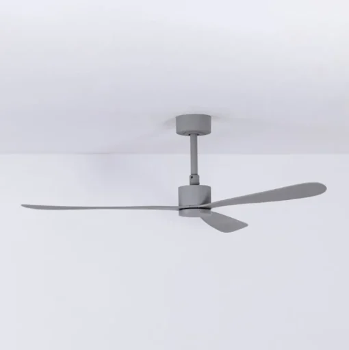 Plafondventilator Amelia, DC-motor, 3 bladen grijs