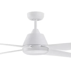 Plafondventilator Aria wit stil 122 cm