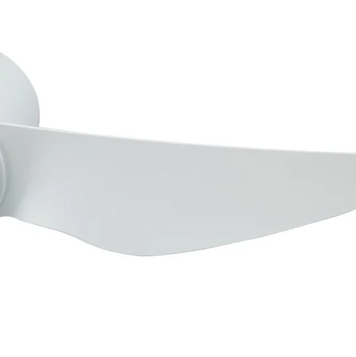 Plafondventilator Aulo, wit, DC, stil, Ø 123 cm
