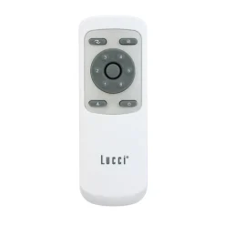 Plafondventilator Beacon met verlichting Atlanta, zwart, stil