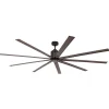 Plafondventilator Big Smooth Eco 220 cm brons