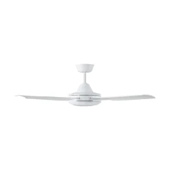 Plafondventilator Bondi 1, LED, afstandsbediening, CCT, wit