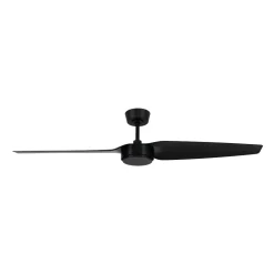 Plafondventilator Condor zwart DC stil Ø 137 cm