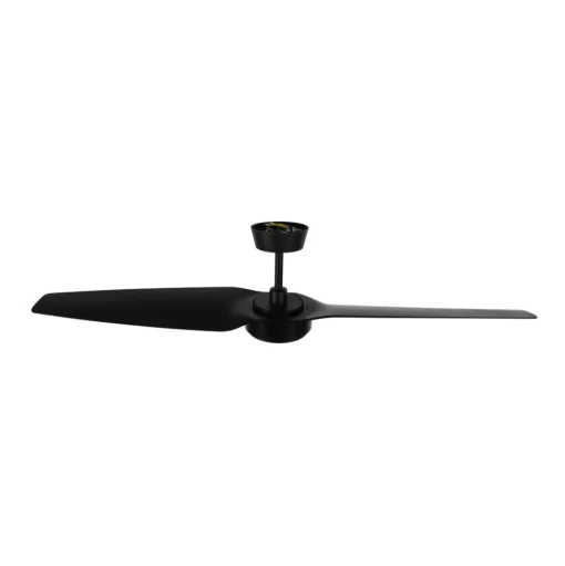 Plafondventilator Condor zwart DC stil Ø 137 cm