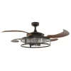 Plafondventilator Fanaway Classic licht brons stil