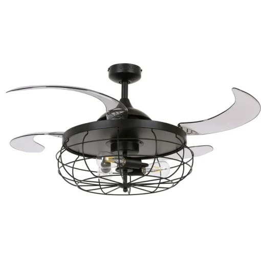 Plafondventilator Fanaway Industri zwart geruisloos