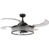Plafondventilator Fanaway Corbelle zwart geruisloos