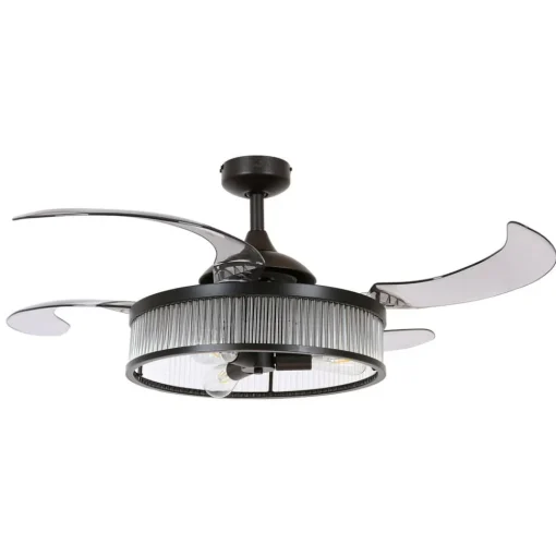 Plafondventilator Fanaway Corbelle zwart geruisloos