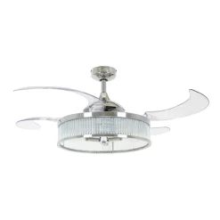 Plafondventilator Fanaway Corbelle chroom stil