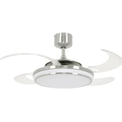 Plafondventilator Fanaway Evo 1 chroom mat stil