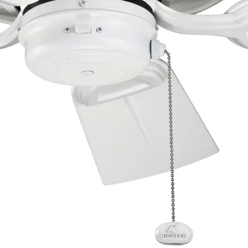 Plafondventilator Kevlar 42 IP44, wit, Ø 107 cm