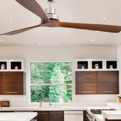 Plafondventilator Lantau-G, walnoot