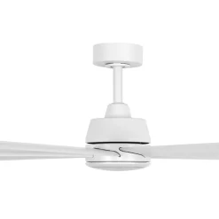 Plafondventilator met licht Atlanta wit DC geruisloos