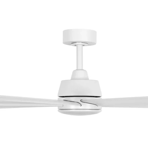 Plafondventilator met licht Atlanta wit DC geruisloos