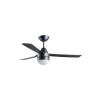 Plafondventilator met licht Megara titan 122 cm stil