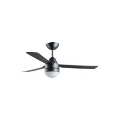 Plafondventilator met licht Megara titan 122 cm stil