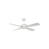 Plafondventilator met verlichting Slipstream, wit, stil
