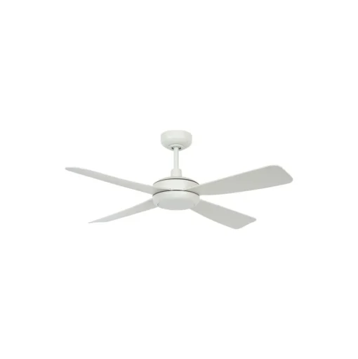 Plafondventilator met verlichting Slipstream, wit, stil