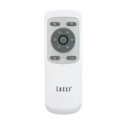 Plafondventilator met verlichting Slipstream, zwart, stil