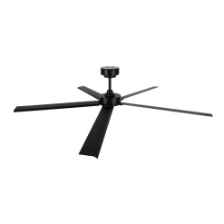 Plafondventilator Monza zwart DC stil Ø 152 cm IP55