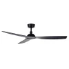 Plafondventilator Moto Beacon, zwart, Ø 132 cm, stil