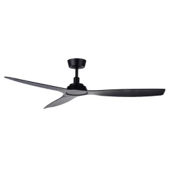 Plafondventilator Moto Beacon, zwart, Ø 132 cm, stil