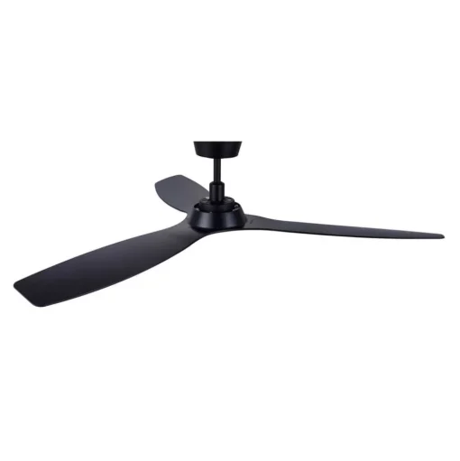 Plafondventilator Moto Beacon, zwart, Ø 132 cm, stil