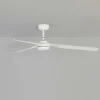 Plafondventilator Punt M, DC 3 bladen, wit