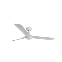 Plafondventilator Punt M, DC 3 bladen, wit