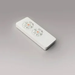 Plafondventilator Siroco Mini, DC, stil, zwart/walnoot